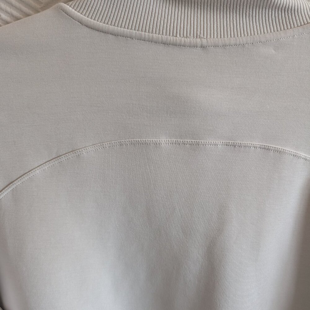 Lululemon Softstreme Turtleneck Pullover White Opal Size 4 Athleisure Sporty - Picture 10 of 15